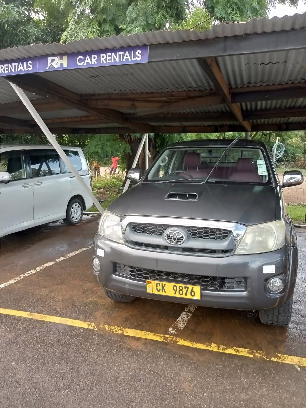 Toyota Hilux Double Cab — hire vehicle at R&H Car Rentals, Chileka Airport